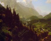 阿尔伯特 比尔施塔特 : The Wetterhorn